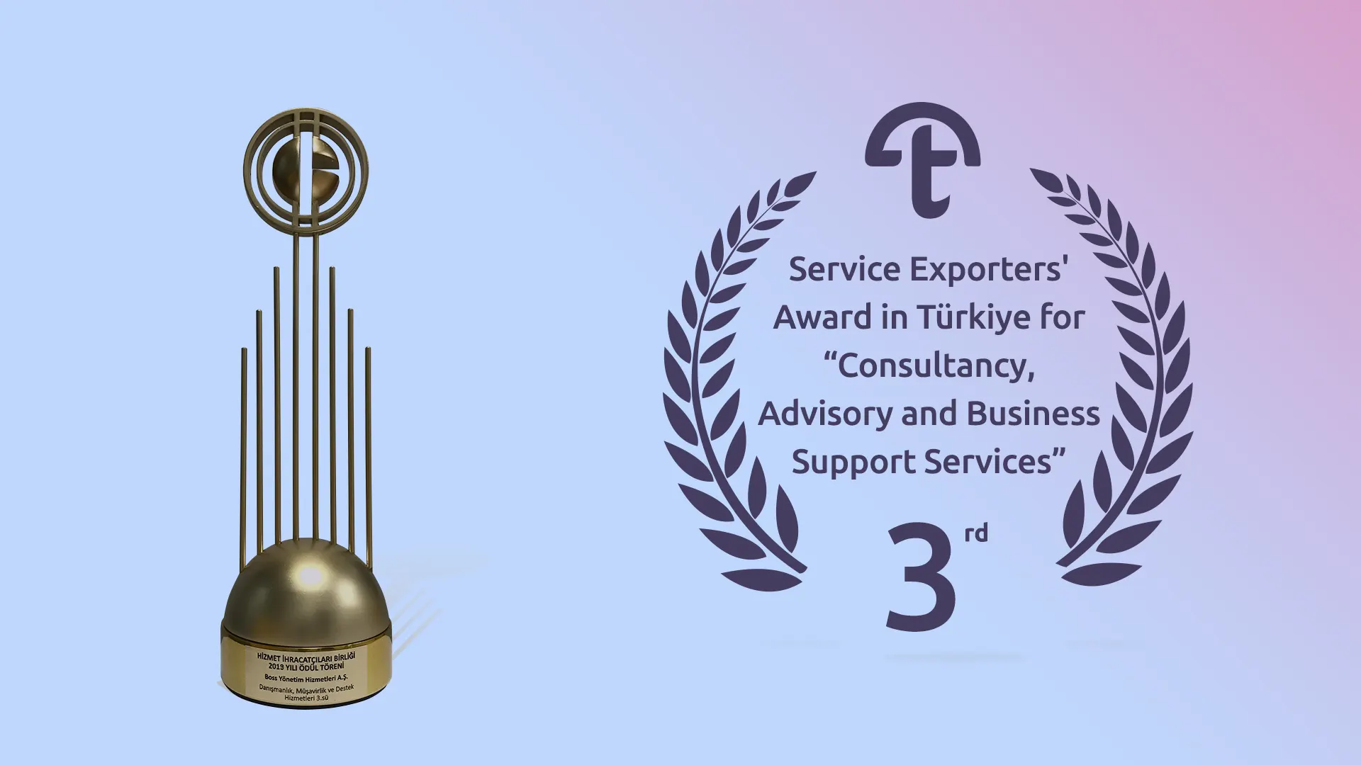Service Exporters' Association 3rd Prize Service Exporters' Association 3rd Prize