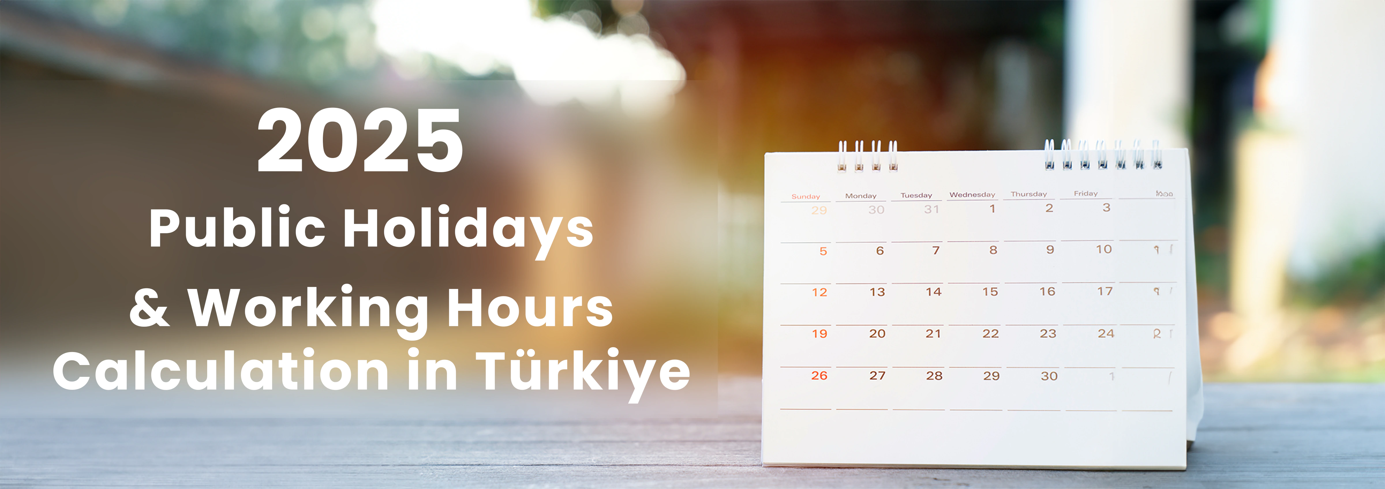 2025 Public Holidays and Working Hours Calculation in Türkiye 2025 Public Holidays and Working Hours Calculation in Türkiye