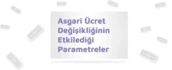 Asgari Ücret Değişikliğinin Etkilediği Parametreler